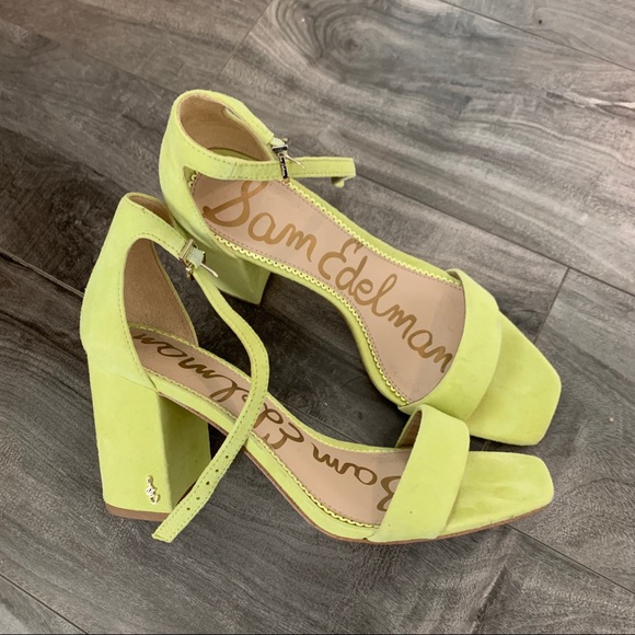 Sam Edelman Shoes - Sam Edelman Leather Block Heeled Sandals